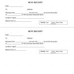 Printable Rent Receipt Template   Free Download   Free Printable Rent Receipt