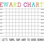 Printable Reward Chart   The Girl Creative   Free Printable Reward Charts
