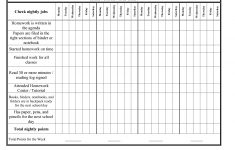 Printable Reward Charts | Homework Rewards Chart Wednesday Wednesday - Free Printable Incentive Charts For School