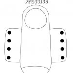Printable Shoe Template | To Make The Shoe Sturdier You Can Print On   Free Printable Shoe Print Template