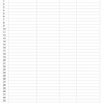Printable Sign In Worksheets And Forms For Excel, Word And Pdf   Free Printable Sign In Sheet