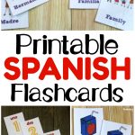 Printable Spanish Flashcards   Look! We're Learning!   Spanish Alphabet Flashcards Free Printable