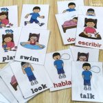 Printable Spanish Flashcards: Spanish Verb Flashcards Intended For   Free Printable Spanish Verb Flashcards