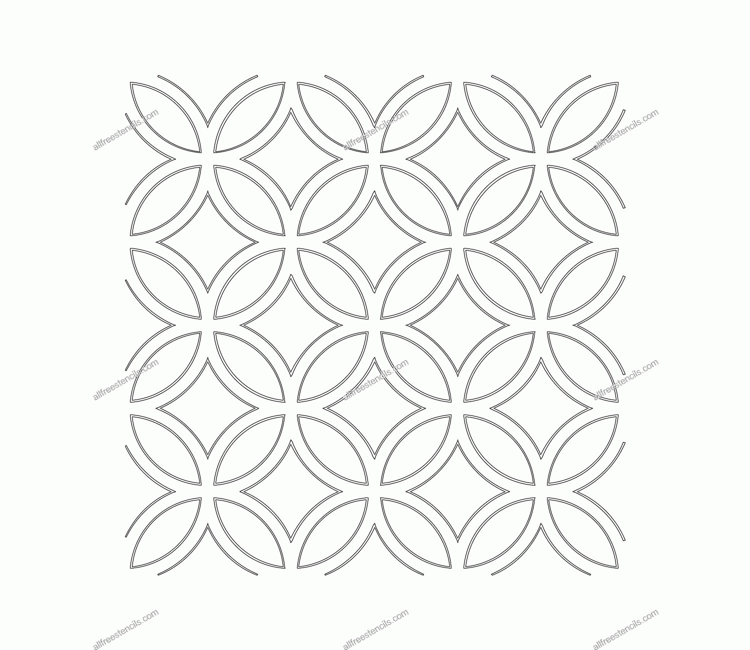 Printable Stencils 2016 | Printables World | Stencils | Geometric - Free Printable Stencil Designs