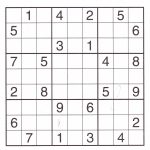 Printable Sudoku Pdf. Blank Sudoku Worksheets Pdf Crossword Puzzle   Free Printable Sudoku Pdf
