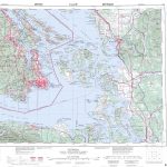 Printable Topographic Map Of Victoria 092B, Bc   Free Printable Topo Maps