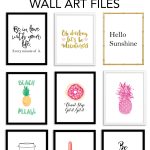 Printable Wall Art   Print Wall Decor And Poster Prints For Your   Free Printable Wall Posters