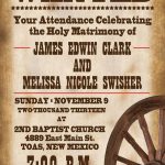 Printable Western Templates | Wedding Invitations Free Printable   Free Printable Wanted Poster Invitations