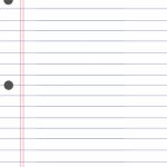 Printable Wide Ruled Lined Paper | World Of Label   Free Printable Lined Paper