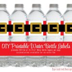 Santa Printable Water Bottle Labels Funny Drink Wrap Wrapper | Etsy   Christmas Water Bottle Labels Free Printable