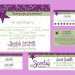 Scentsy Business Bundle Custom Printable Digital Business Cards, Bag   Free Printable Scentsy Business Cards