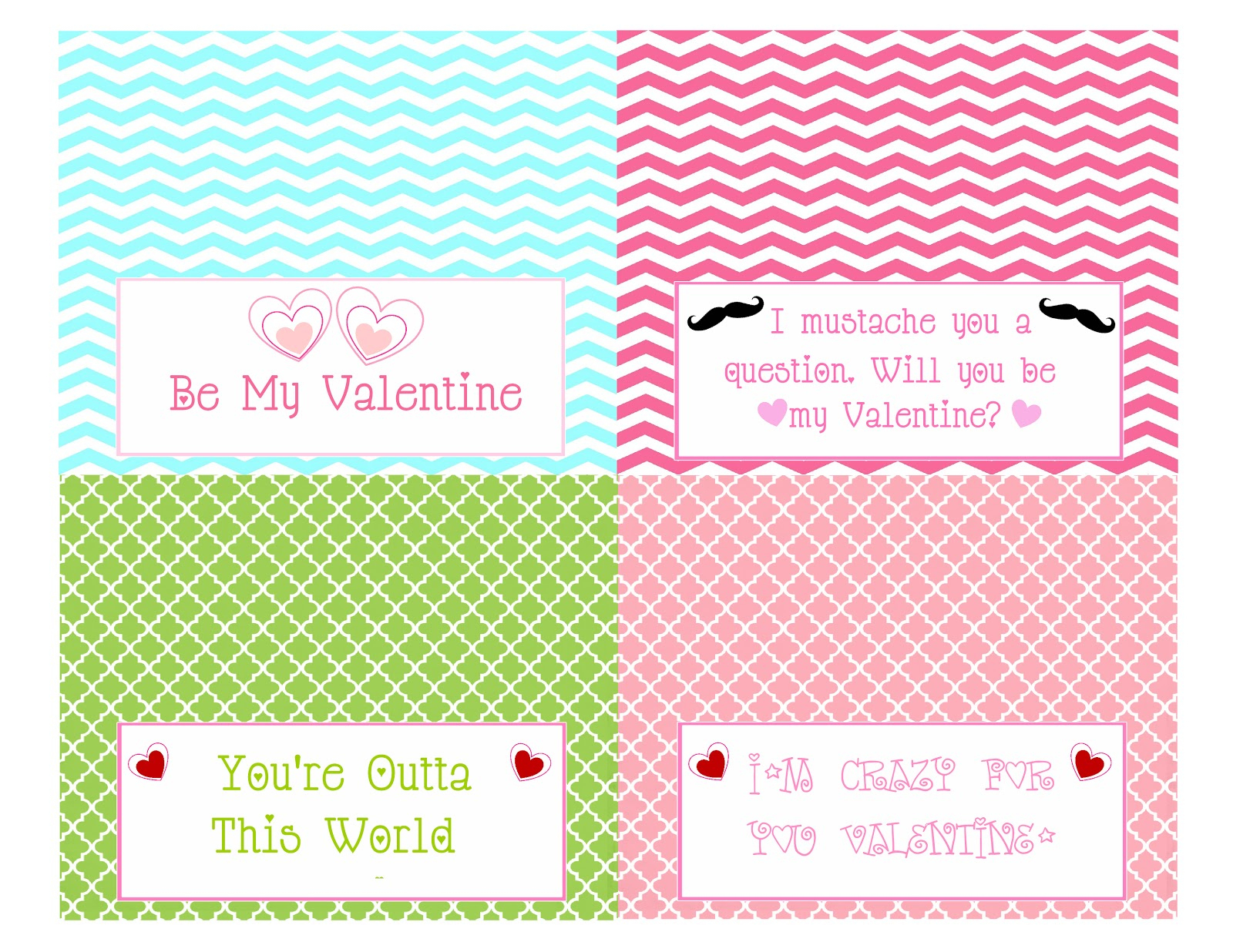 Scrap N Teach: Valentine&amp;#039;s Treat Bag Topper (Free Printables) - Free Printable Bag Toppers