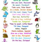 See You Later Alligator Worksheet   Free Esl Printable Worksheets   See You Later Alligator Free Printable