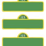 Sesame Street Sign   Birthday Invite   Free Printable   Google Drive   Free Printable Sesame Street Sign