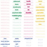 Simple Steps To Get Your File Cabinet Organized With Free Printables   Free Printable File Labels