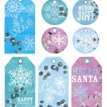 Snowflakes ~ Free Printable Holiday Gift Tags   Marla Meridith   Free Printable Happy Holidays Gift Tags