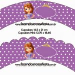Sofia The First: Free Party Printables And Images. | Oh My Fiesta   Free Printable Sofia Cupcake Toppers