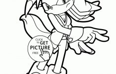Sonic Coloring Pages Free Printable