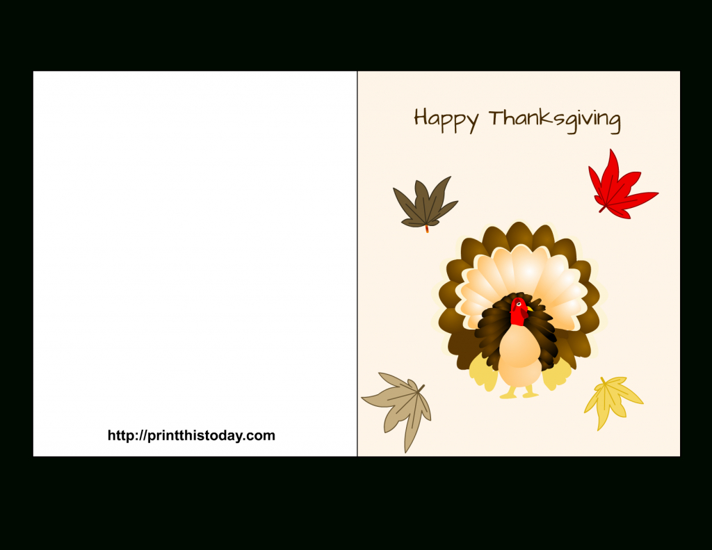 Special &amp;quot;happy Thanksgiving Cards&amp;quot; Printable For Parents &amp;amp; Friends - Happy Thanksgiving Cards Free Printable