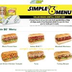 Subway Coupons Printable August 2018   Las Vegas Show Deals 2018   Free Printable Subway Coupons 2017