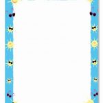 Summer Borders Clip Art   Disqvr   Free Printable Summer Borders