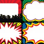 Superhero Name Tags/labels   Multi Pack | Name Tags And Labels   Superhero Name Tags Free Printable