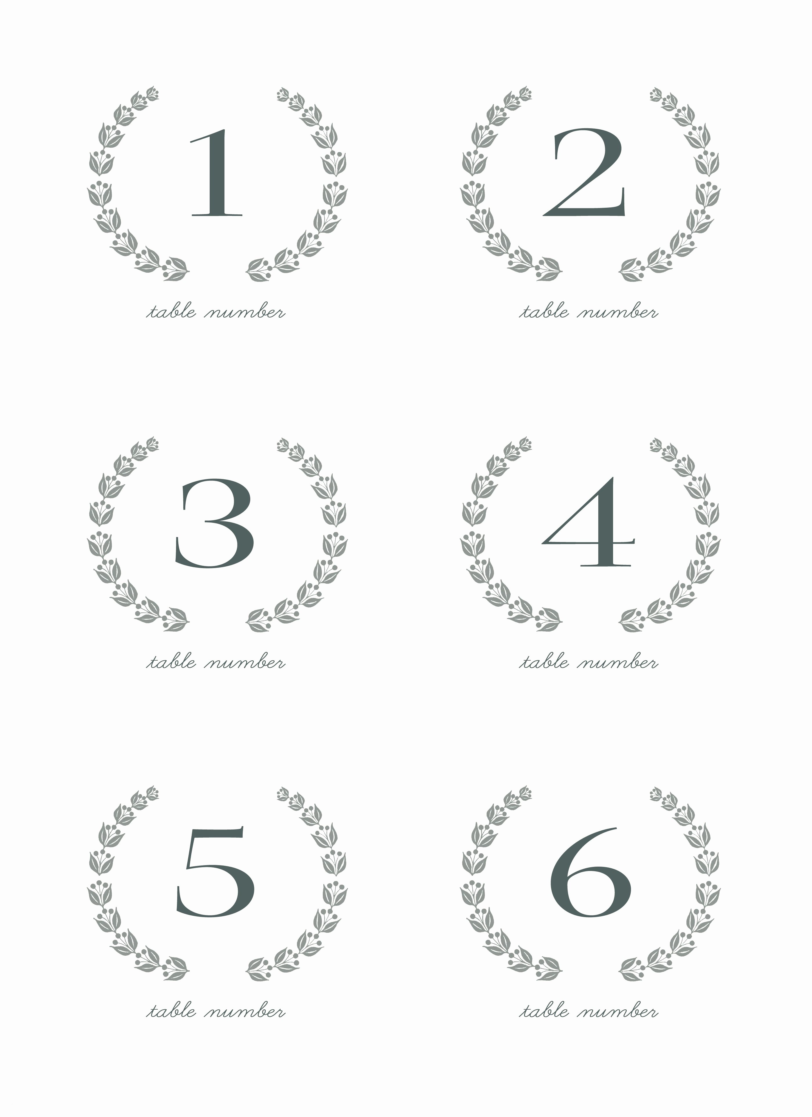 Table Printable 30 Numbers 1 - Free Printable Table Numbers 1 30