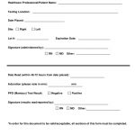 Tb Skin Test Form   Fillable, Printable Pdf Template   Free Printable Tb Test Form