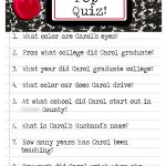 Teacher Retirement Party Activities | Doodles, Dabbles, & Dreams   Retirement Party Games Free Printable