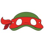 Teenage Mutant Ninja Turtles Mask Template | Free Printable   Teenage Mutant Ninja Turtles Free Printable Mask