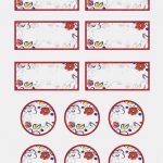 Template: Jam Jar Labels Template Free Printable For Home Canning   Free Printable Jar Label Templates