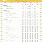 The Best Free Printable Cleaning Checklists | Informative | Pinterest   Free Printable Cleaning Schedule