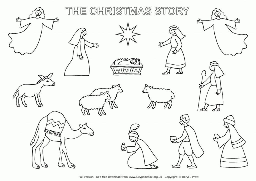 The Christmas Story In Coloring Pages For Preschool Coloring Home The Christmas Story In Coloring Pages For Preschool Coloring Home