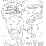 The Cutest Valentines Coloring Pages | Diy Creative Ideas   Free Printable Valentine Coloring Pages