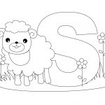 The Letter A Coloring Pages Printable With Free Printable Alphabet   Free Printable Alphabet Letters Coloring Pages