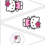 The Vintage Farmhouse: Hello Kitty Party & Free Printables | Для   Free Printable Hello Kitty Alphabet Letters