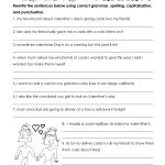 This Grammar Practice Worksheet Seems A Bit Too Tough For The   Free Printable Third Grade Grammar Worksheets