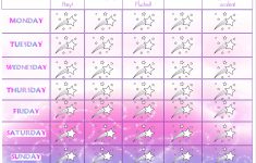 Free Printable Minnie Mouse Potty Training Chart
