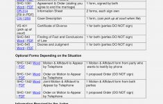 Free Printable Uncontested Divorce Forms Georgia