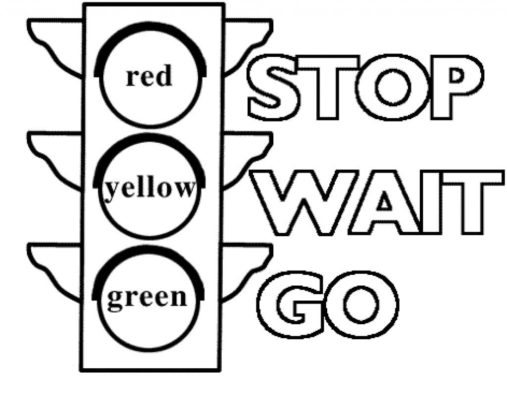 Stop Sign To Color