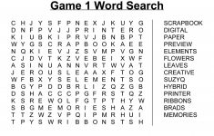 Free Printable Make Your Own Word Search