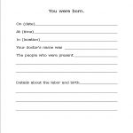 Update** Our Homemade Baby Book   With Free Printables | Printables   Free Printable Baby Scrapbook Pages