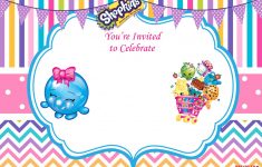 Free Printable Shopkins Invitations