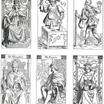 Vacchetta Tarot Deck   To Print And Colour | Digital Downlaod Sites   Free Printable Tarot Cards