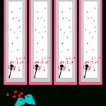 Valentine Bookmarks To Print   Free Printable Valentine Bookmarks