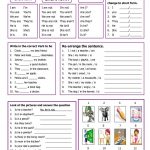 Verb To Be Worksheet   Free Esl Printable Worksheets Madeteachers   Free Printable Verb Worksheets