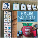 Visual Schedule For Toddlers   Free Printable Visual Schedule For Preschool