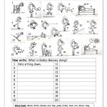 Vocabulary Matching Worksheet   Action Verbs Worksheet   Free Esl   Free Printable Verb Worksheets