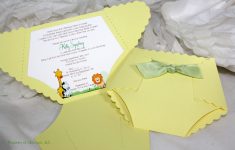Free Printable Diaper Baby Shower Invitations