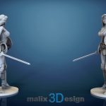 Wonder Woman   3D Model For 3D Printing   Youtube   Free 3D Printable Models